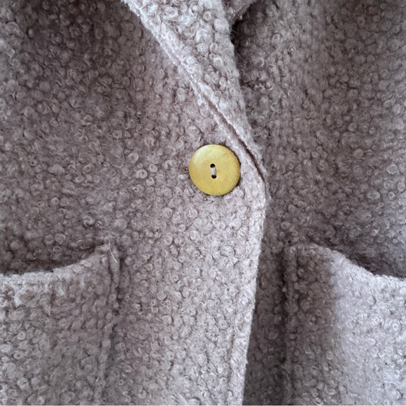 Papillon Womens Cozy Boucle Textured Knit Sweater Jacket Maeve Comfy Cozy M - Picture 7 of 15